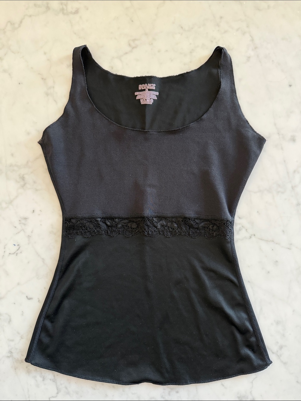 SPANX Black Shaping Tank Top Sleeveless Compression Shapewear Size S